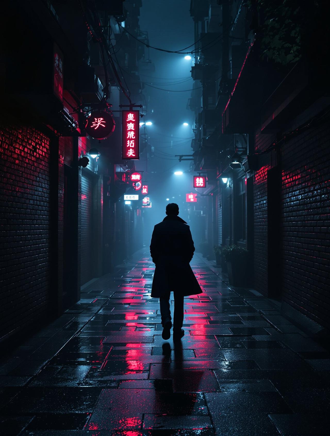 暗夜追踪者 - 热门短剧悬疑题材短剧封面